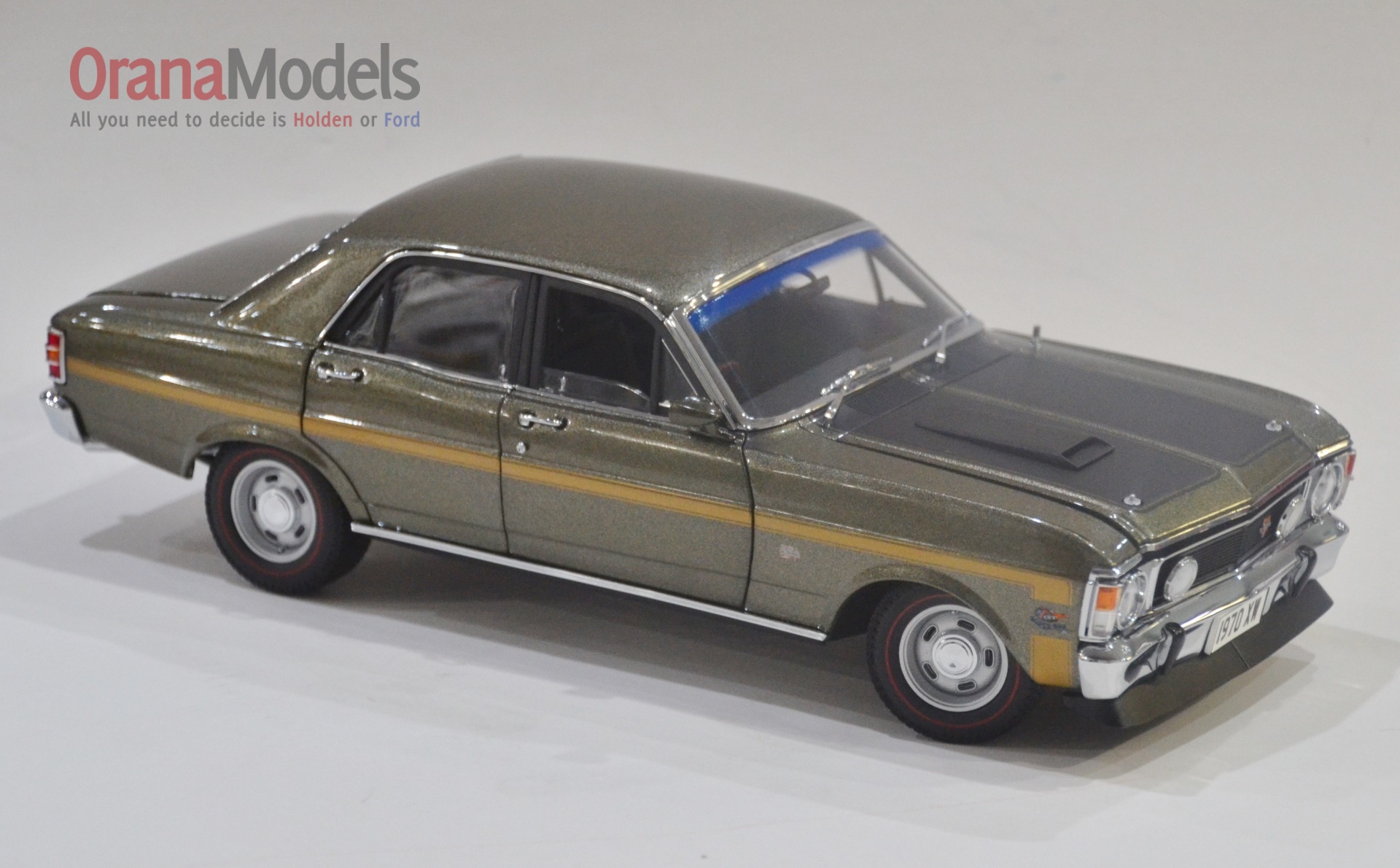 Ford XW Falcon GT-HO Phase II Reef Green * 18711 - Orana Model Cars